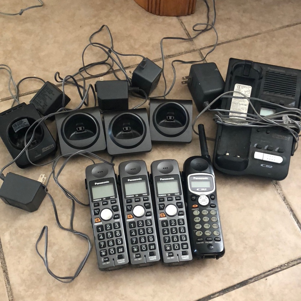 Vintage Panasonic phone landlines